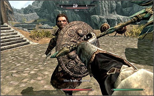 Ruszaj śladami Vilkasa - Do broni | Zadania Towarzyszy | Solucja Skyrim - Skyrim - poradnik, mapy, questy