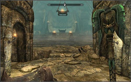 Przejdź przez jaskinie i wybierz zachodni korytarz - Próba honoru (1) | Zadania Towarzyszy | Solucja Skyrim - Skyrim - poradnik, mapy, questy