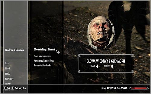 Walcz do momentu, w którym wiedźma zginie - Prosto w serce cz.1 | Zadania Towarzyszy | Solucja Skyrim - Skyrim - poradnik, mapy, questy