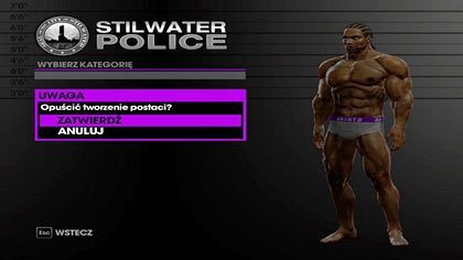 Misję drugą rozpoczynamy od tworzenia postaci - Nara, ja spadam | Kampania Saints Row The Third - Saints Row: The Third - poradnik do gry