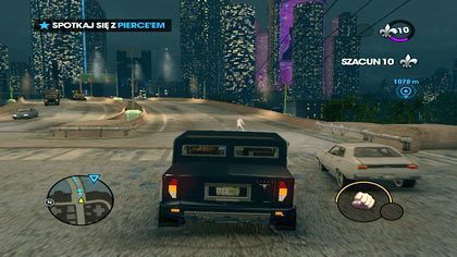 Od tej pory zadania włączamy za pomocą naszej komórki (TAB) - z menu wybieramy Misje, po czym klikamy dostępne zadanie - Steelport, nadchodzę | Kampania Saints Row The Third - Saints Row: The Third - poradnik do gry