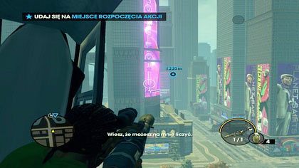 Na wstępie warto zaznaczyć, iż w ramach tejże misji wykonamy naszą pierwszą akcję - Anioł stróż (A) | Kampania Saints Row The Third - Saints Row: The Third - poradnik do gry