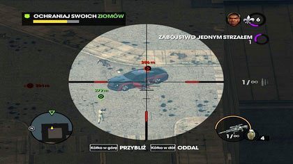 Docieramy na dach, z którego będziemy mieli idealny widok na cel podróży naszego towarzysza - Anioł stróż (A) | Kampania Saints Row The Third - Saints Row: The Third - poradnik do gry