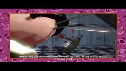 Po rozpoczęciu akcji czeka nas krótki filmik wyjaśniający na czym polega show Prof - Prof. Genki (A) | Kampania Saints Row The Third - Saints Row: The Third - poradnik do gry