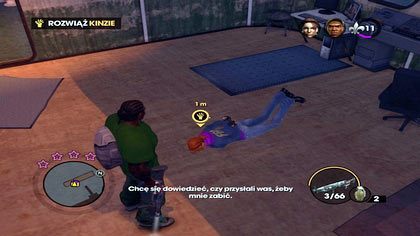 Kinzie leży związana na mostku - Powrót do Steelport | Kampania Saints Row The Third - Saints Row: The Third - poradnik do gry