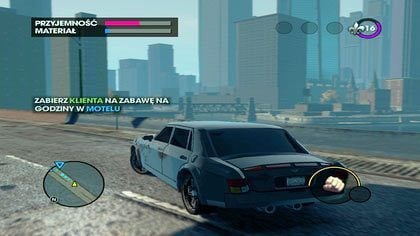 Czas na gwóźdź programu: zabieramy klienta oraz dziwkę do motelu - Eskorta (A) | Kampania Saints Row The Third - Saints Row: The Third - poradnik do gry