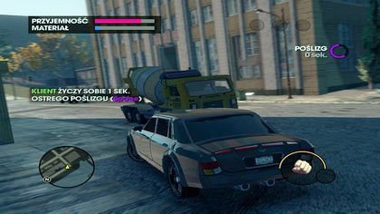 Czekamy, aż nasi pasażerowie wyjdą z motelu - Eskorta (A) | Kampania Saints Row The Third - Saints Row: The Third - poradnik do gry