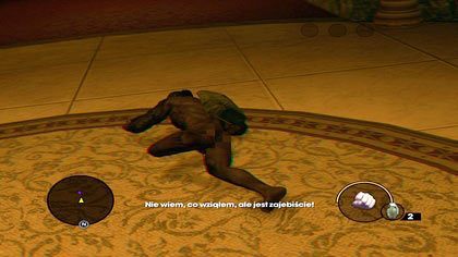 Po usłyszeniu kompozycji przeróżnych niepokojących odgłosów, odzyskujemy świadomość - Alfonsi i dziwki | Kampania Saints Row The Third - Saints Row: The Third - poradnik do gry