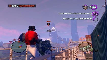 Uzupełniamy amunicję do Działka Obrotowego o amunicję Brutala, po czym wracamy na platformę - Łódź z dziwkami | Kampania Saints Row The Third - Saints Row: The Third - poradnik do gry