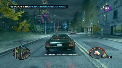 Ostatni, trzeci test, ma sprawdzić czy jesteśmy dość odważni by mierzyć się z przywódcą Luchadores - Oko tygrysa (A) / Spójrz strachowi w oczy | Kampania Saints Row The Third - Saints Row: The Third - poradnik do gry