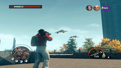 Następnie kierujemy się po schodach na dach - Gangi pod lufą | Kampania Saints Row The Third - Saints Row: The Third - poradnik do gry