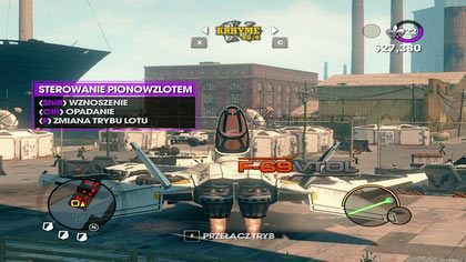 Wysiadamy zaraz przy maszynie, by nie odnieść większych obrażeń - Konwój-pułapka | Kampania Saints Row The Third - Saints Row: The Third - poradnik do gry