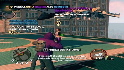 WERSJA PIERWSZA: ODDAJ JOSHA AGENTOM STAG - Zabawa ze STAG | Kampania Saints Row The Third - Saints Row: The Third - poradnik do gry