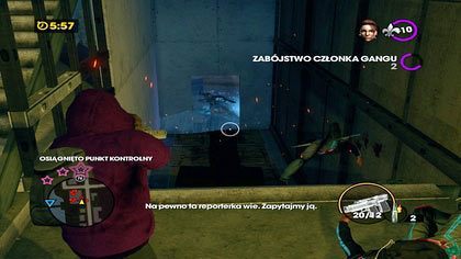 Jak szybko się zorientujemy, studio jest obstawione przez Deckerów - Na żywo! Z Killbanem | Kampania Saints Row The Third - Saints Row: The Third - poradnik do gry