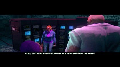 By ostatecznie rozprawić się z Deckerami musimy ukraść fotel NEMO pozwalający wkroczyć do Use-Netu Matta Millera - Koniec z tym ściąganiem | Kampania Saints Row The Third - Saints Row: The Third - poradnik do gry