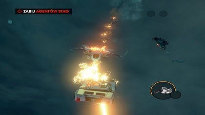 Mimo ostrzału pionowzlotów, ignorujemy je - Air Steelport | Kampania Saints Row The Third - Saints Row: The Third - poradnik do gry