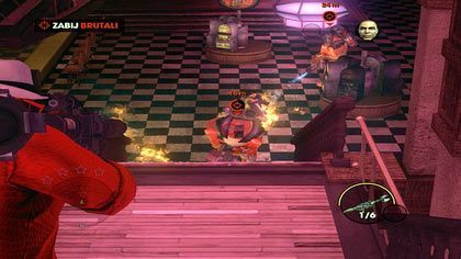 Po zniszczeniu wszystkich posągów do budynku wbiegnie dwóch Brutali z Miotaczami Ognia - Łomot w Trójce | Kampania Saints Row The Third - Saints Row: The Third - poradnik do gry