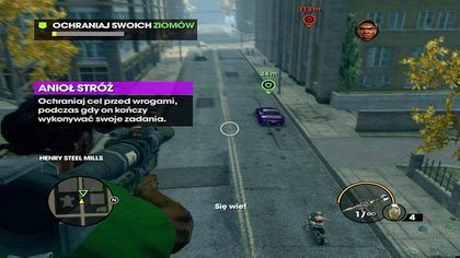 Opis obu akcji typu Anioł Stróż znaleźć można w dziale Kampania (misja 6 - Akcje (zadania poboczne) (1) | Zadania dodatkowe Saints Row The Third - Saints Row: The Third - poradnik do gry