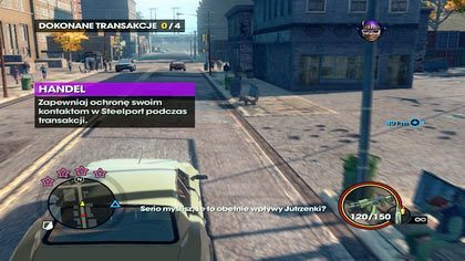 Akcje Handlu, zarówno te wykonywane dla Piercea, jak i dla Zimosa, polegają na pilnowaniu naszych ziomów w trakcie przeprowadzania transakcji - Akcje (zadania poboczne) (1) | Zadania dodatkowe Saints Row The Third - Saints Row: The Third - poradnik do gry