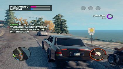 W przypadku eskortowania prostytutki oraz jej klienta, cel jest dużo prostszy - wystarczy, jeśli skupimy się na jeździe oraz wykonaniu, od czasu do czasu, zachcianki pasażera (poślizg, uderzenie o inny samochód itp - Akcje (zadania poboczne) (1) | Zadania dodatkowe Saints Row The Third - Saints Row: The Third - poradnik do gry