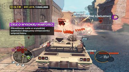 Jednak strzelanie do zwykłych elementów otoczenia nie zapewni nam zwycięstwa - Akcje (zadania poboczne) (2) | Zadania dodatkowe Saints Row The Third - Saints Row: The Third - poradnik do gry