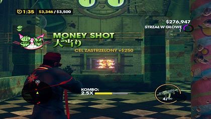 Staramy się celować w głowy - dzięki temu zyskujemy dodatkowe premie - Akcje (zadania poboczne) (2) | Zadania dodatkowe Saints Row The Third - Saints Row: The Third - poradnik do gry