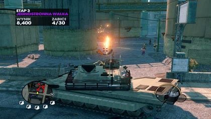 TRYB HORDY to nic innego niż pakiet wyzwań (etapów) składających się z trzech podstawowych elementów: określonej broni, którą mamy do dyspozycji, typu przeciwników, którzy będą nas atakować, a także ilości zabójstw, których musimy dokonać w celu przejścia do następnego etapu - TRYB HORDY | Elementy dodatkowe w Saints Row The Third - Saints Row: The Third - poradnik do gry