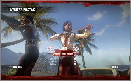 Ekspert - broń sieczna - Xian | Bohater w Dead Island - Dead Island - poradnik do gry