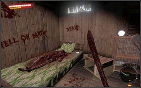 Na łóżku w domku w Diamentowej Dzielnicy - Akt 1 (1) | Dowody tożsamości w Dead Island - Dead Island - poradnik do gry