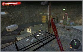 W górnej części bunkra, w którym przebywa Sam - Akt 3 | Dowody tożsamości w Dead Island - Dead Island - poradnik do gry