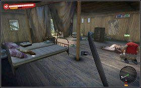 Na łóżku w chacie z Carterem (zleca on zadanie poboczne Życzenie śmierci) - Akt 3 | Dowody tożsamości w Dead Island - Dead Island - poradnik do gry
