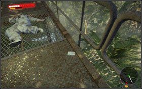 Na metalowej kładce łączącej kompleks laboratoryjny - Akt 3 laboratorium | Dowody tożsamości w Dead Island - Dead Island - poradnik do gry