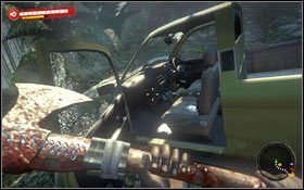 Na siedzeniu samochodu na drodze z portu do laboratorium - Akt 3 laboratorium | Dowody tożsamości w Dead Island - Dead Island - poradnik do gry