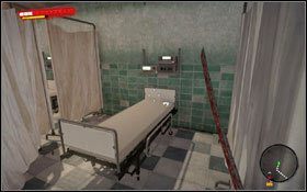 Na szpitalnym łóżku, w pierwszym po lewej pomieszczeniu po dotarciu na drugie piętro szpitala - Akt 4 szpital | Nagrania | Dead Island - Dead Island - poradnik do gry