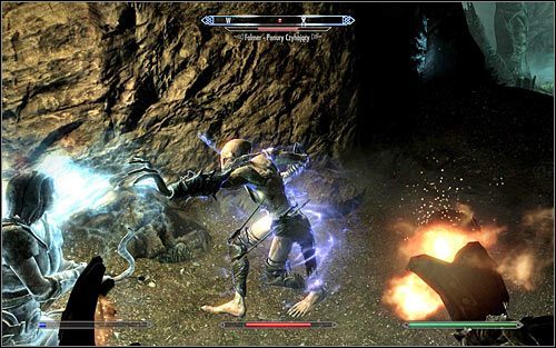 Po dostatecznym zbadaniu okolicy wybierz wschodni korytarz - Ujawnianie niewidocznego (2) | Questy Akademii w Zimowej Twierdzy | Skyrim - Skyrim - poradnik, mapy, questy