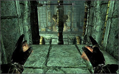 Wybierz północne przejście i następnie skręć na zachód - Ujawnianie niewidocznego (2) | Questy Akademii w Zimowej Twierdzy | Skyrim - Skyrim - poradnik, mapy, questy