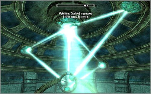 Analogicznie musisz teraz postąpić z dwoma pozostałymi przyciskami - Ujawnianie niewidocznego (3) | Questy Akademii w Zimowej Twierdzy | Skyrim - Skyrim - poradnik, mapy, questy