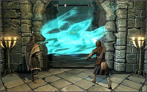 Otwórz mapę świata i zdecyduj się na odbycie podróży do Akademii w Zimowej Twierdzy - Ujawnianie niewidocznego (3) | Questy Akademii w Zimowej Twierdzy | Skyrim - Skyrim - poradnik, mapy, questy