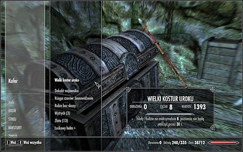 Poszukiwany obiekt powinien być ukryty w jednej ze skrzyń - Prośba Onmunda | Questy Akademii w Zimowej Twierdzy | Solucja Skyrim - Skyrim - poradnik, mapy, questy