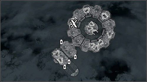 Trzeci Tekst mistrzowskiej iluzji odnajdziesz w Arcanaeum, a konkretnie na stoliku znajdującym się w zachodniej części biblioteki (powyższe screeny) - Rytualny czar iluzji | Questy Akademii w Zimowej Twierdzy | Solucja Skyrim - Skyrim - poradnik, mapy, questy