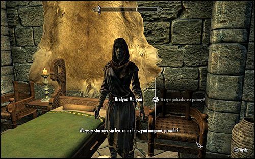 Odszukaj Brelynę Maryon, czyli jedną z uczennic Akademii - Różne - Zaklęcie Brelyny | Questy Akademii w Zimowej Twierdzy | Solucja Skyrim - Skyrim - poradnik, mapy, questy