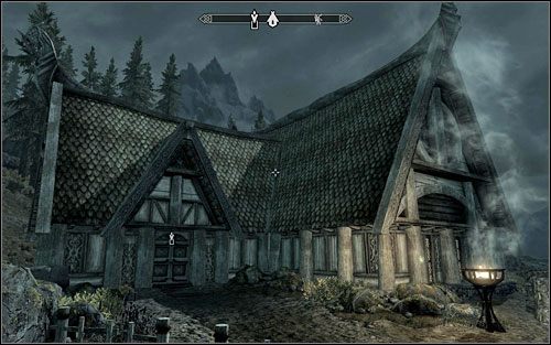 Aby dotrzeć do Midosytni Czerwonak, wyjdź z Białej Grani i skieruj się na południowy wschód - Na pomoc uciśnionym | Questy Gildii Złodziei | Solucja Skyrim - Skyrim - poradnik, mapy, questy