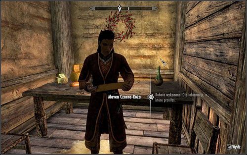 Po rozmowie z Maven powinieneś spotkać się z Brynjolfem i przedstawić mu rozwój wydarzeń - Na pomoc uciśnionym | Questy Gildii Złodziei | Solucja Skyrim - Skyrim - poradnik, mapy, questy