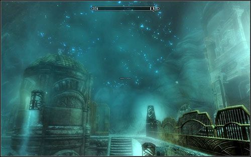 Idąc dalej zauważysz Mercera zabijającego falmerów - aby podążyć jego śladem, musisz skręcić w prawo i iść dalej, przemierzając kręte korytarze Irkngthangu - Ślepota | Questy Gildii Złodziei | Solucja Skyrim - Skyrim - poradnik, mapy, questy