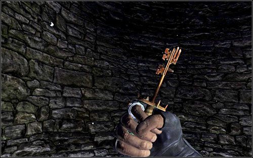 Przejdź przez rozświetlone pomieszczenie i skieruj się do studni - Powrót ciemności | Questy Gildii Złodziei | Solucja Skyrim - Skyrim - poradnik, mapy, questy