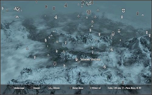 Podejdź do domku nazywanego Sosnową Strażnicą i włam się do środka - Reputacja - Markart - Blask Srebra | Questy Gildii Złodziei | Solucja Skyrim - Skyrim - poradnik, mapy, questy