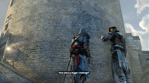 Tym razem twoim zadaniem jest wdrapać się na pobliską wieżę - Sekwencja 2 - Rozstaje świata (3-5) | Opis przejścia - Assassins Creed: Revelations PC - kompletny poradnik do gry