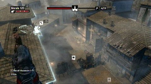 Obok dowódcy umieść dwie jednostki asasyńskich strzelców - Sekwencja 2 - Rozstaje świata (6) | Opis przejścia Assassins Creed Revelations - Assassins Creed: Revelations PC - kompletny poradnik do gry
