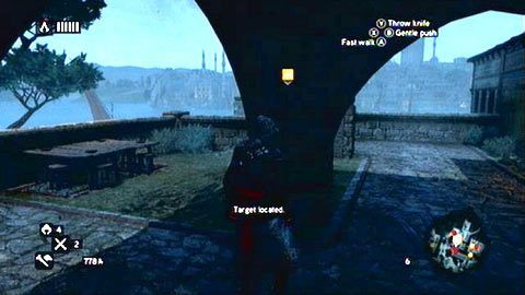 Najlepszym sposobem na dotarcie do celu, jest zajście go od wschodu - Sekwencja 3 - Zgubione i znalezione (1) | Opis przejścia - Assassins Creed: Revelations PC - kompletny poradnik do gry