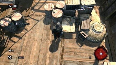 Gdy pokład będzie czysty, skorzystaj ponownie ze Zmysłu Orła - Sekwencja 4 - Bezlitosna wojna (2,3) | Opis przejścia - Assassins Creed: Revelations PC - kompletny poradnik do gry